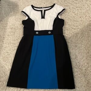 Studio One of New York Color Block Dress